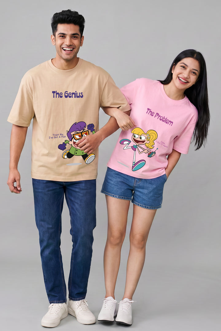 Dexter & Didi inspired: Oversized T-Shirts (Pack of 2)