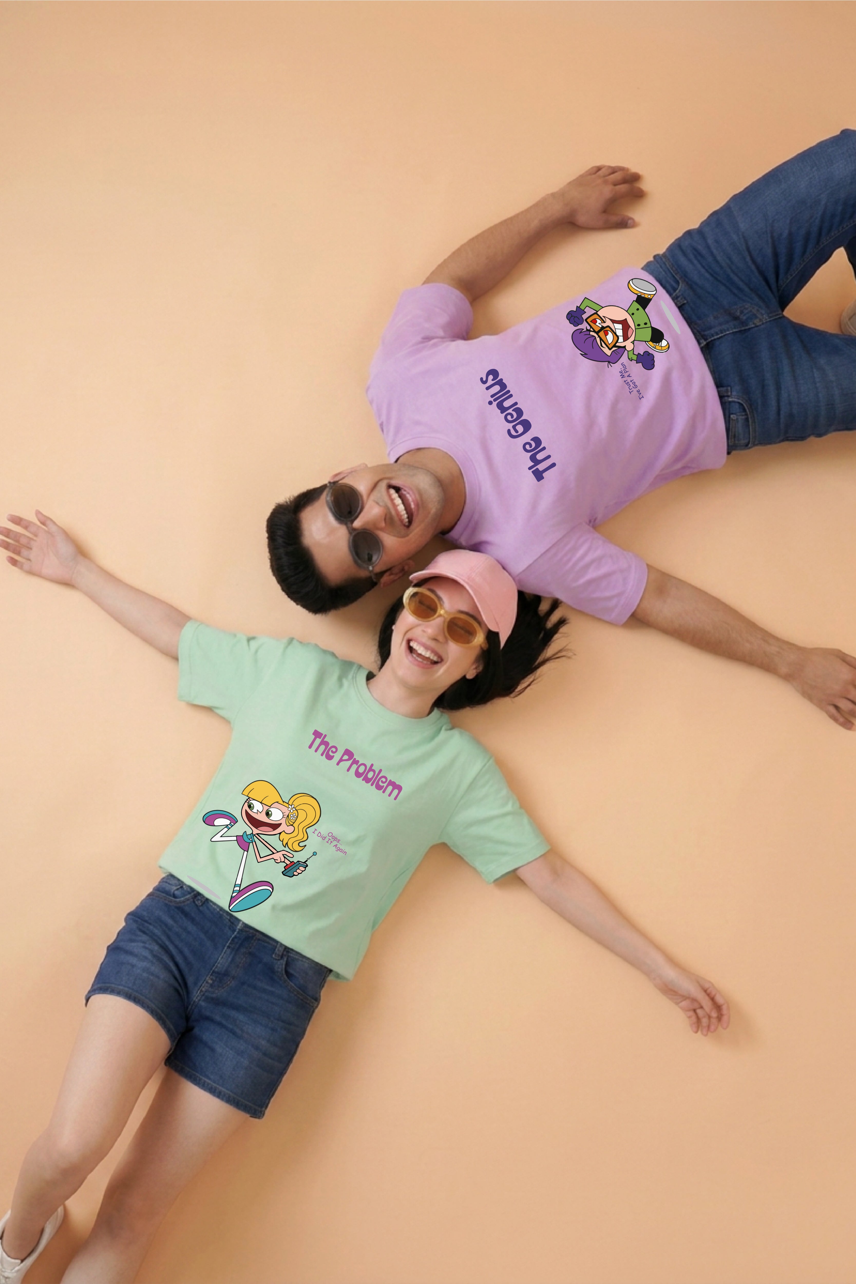 Dexter & Didi inspired: Oversized T-Shirts (Pack of 2)