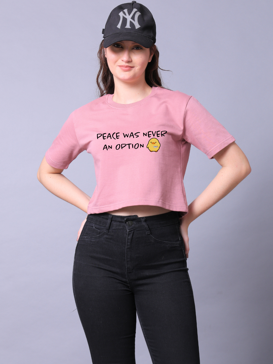 Peace Women Crop Top