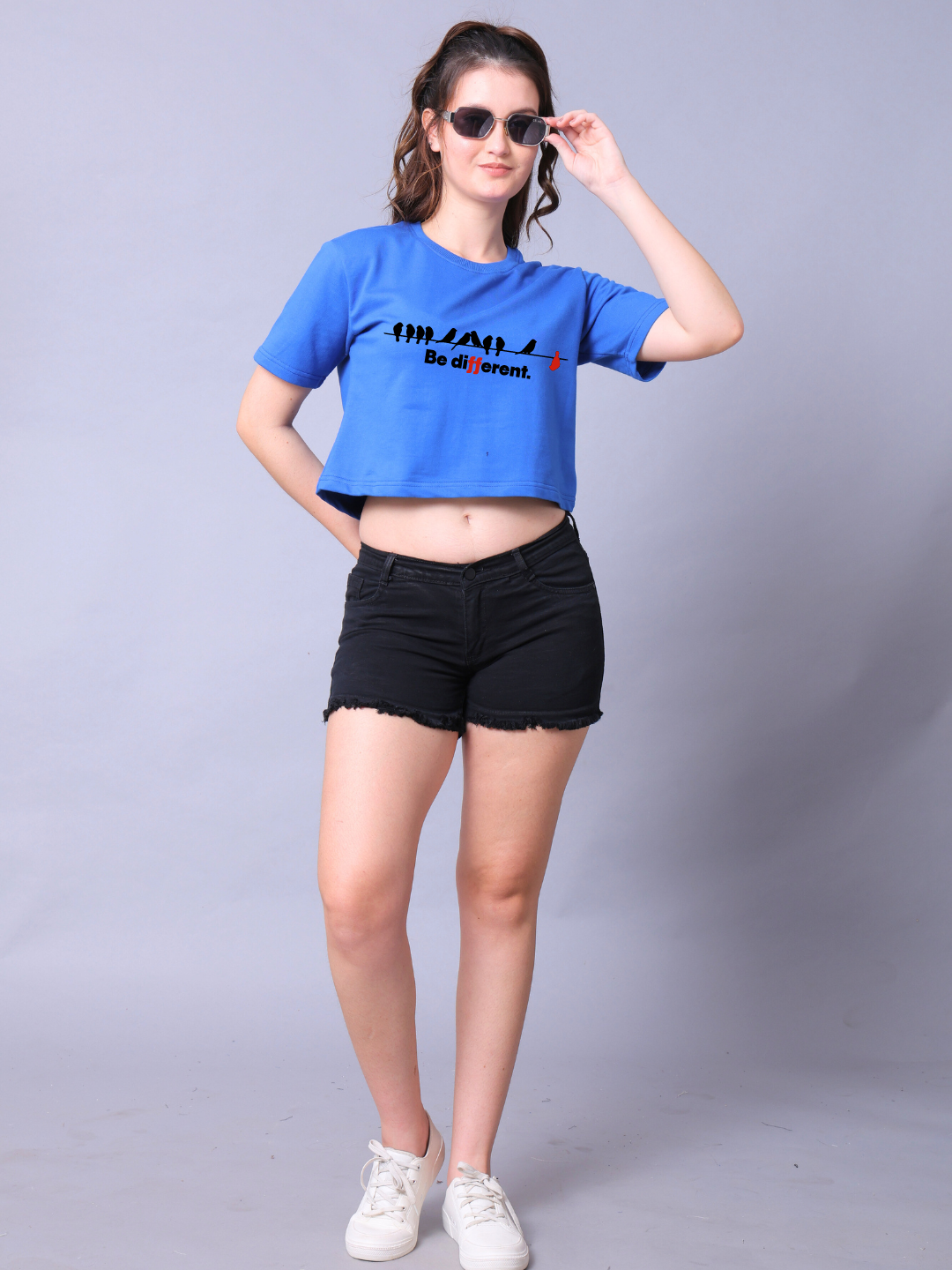 Be Different Women Crop Top