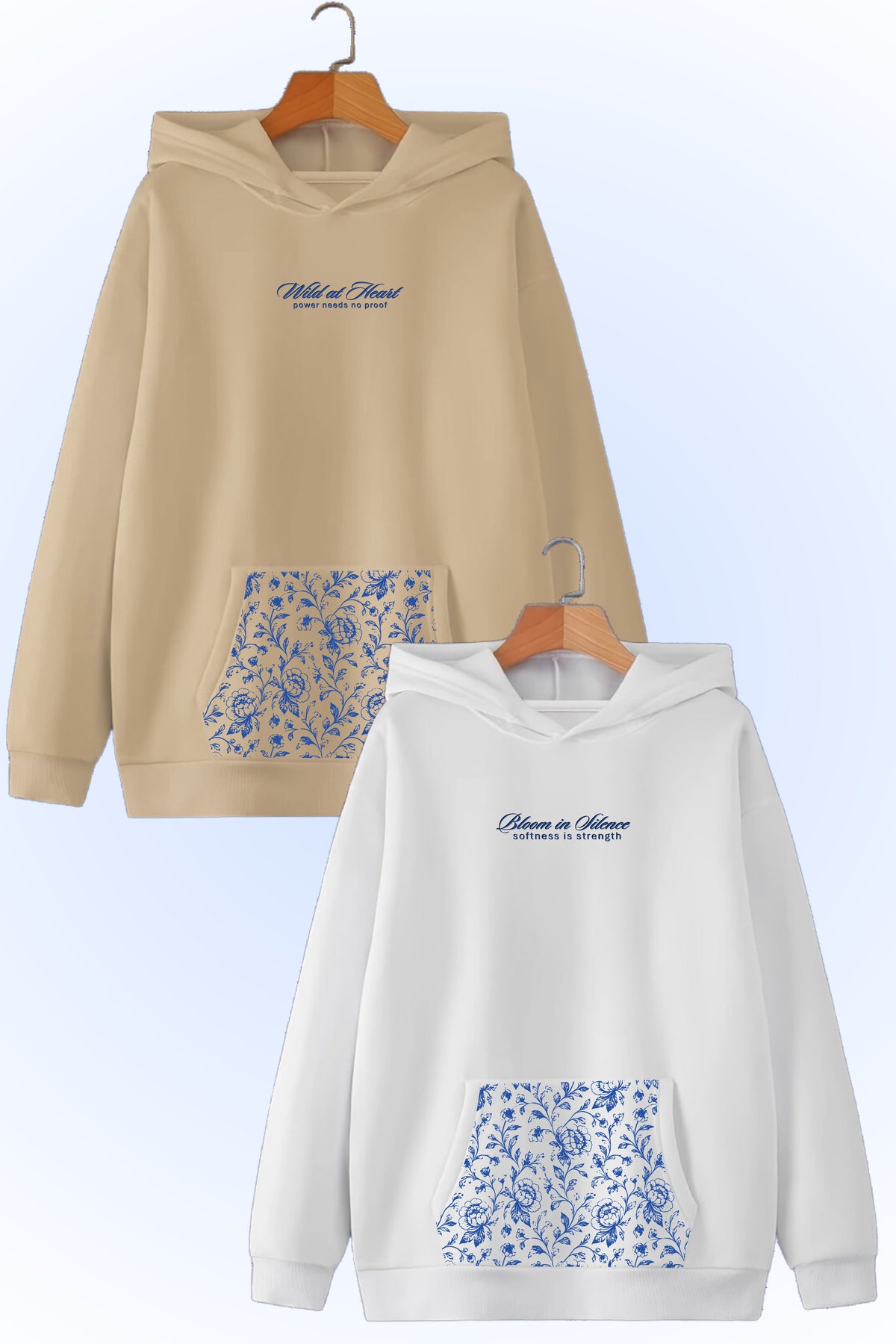 Soft soul Oversized Drop Shoulder Hoodies - Pack of 2