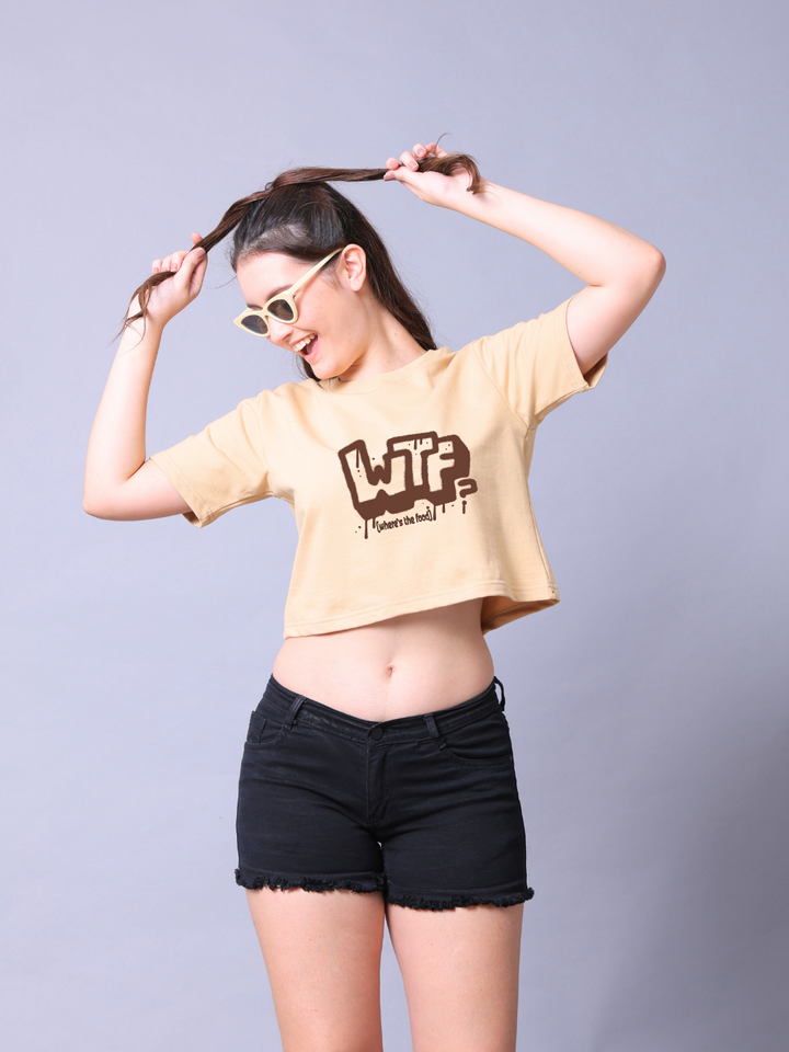 WTF Women Crop Top