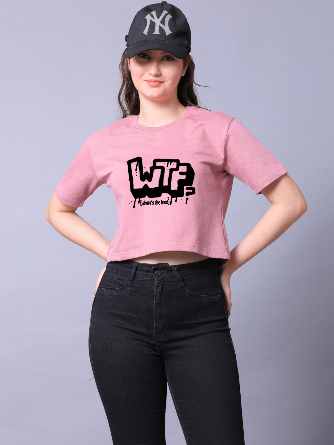 WTF Pink Crop Top