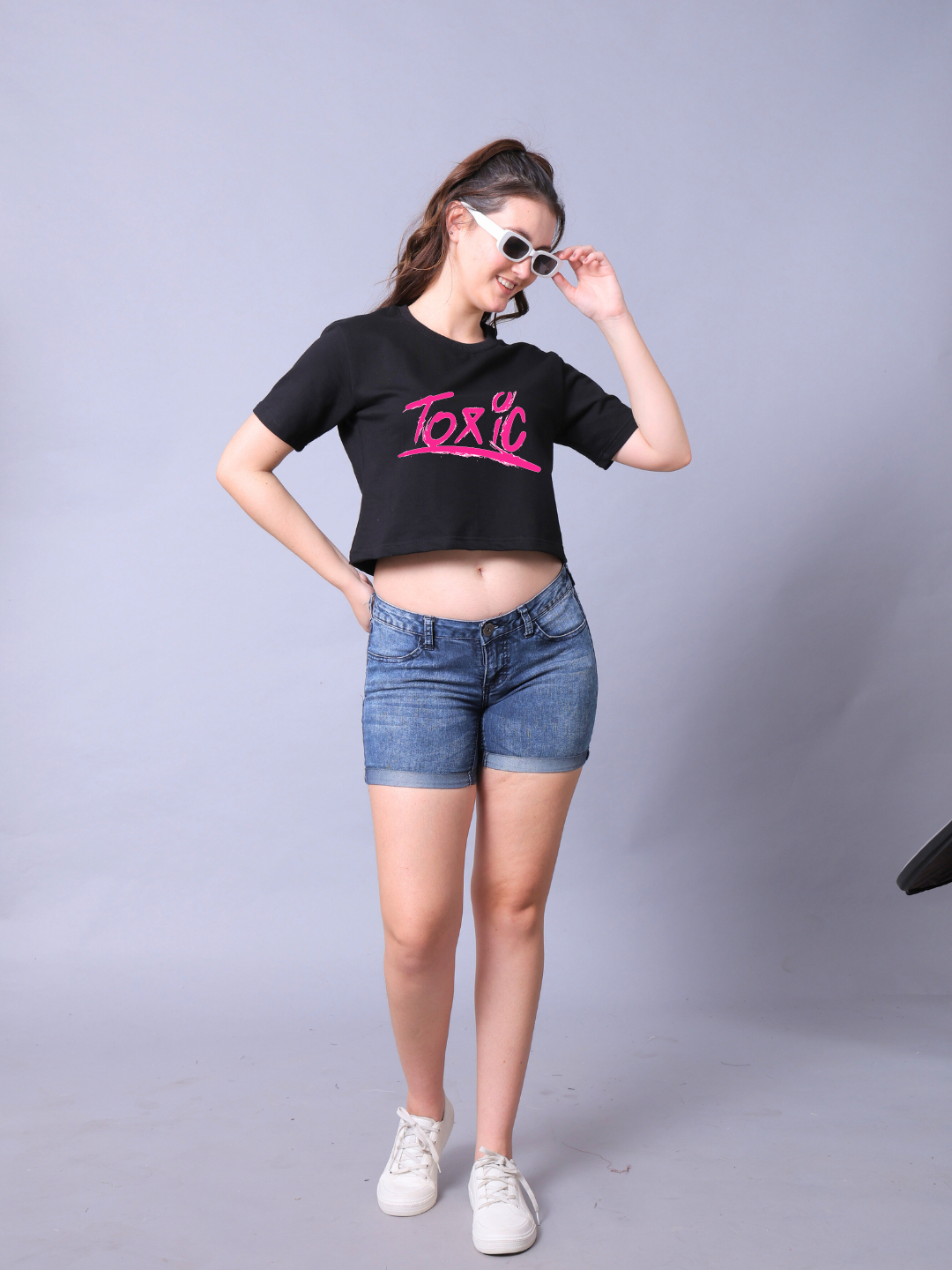 Toxic Women Crop Top