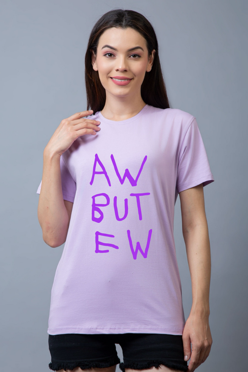 Aww but Ew Regular Fit Unisex Tee