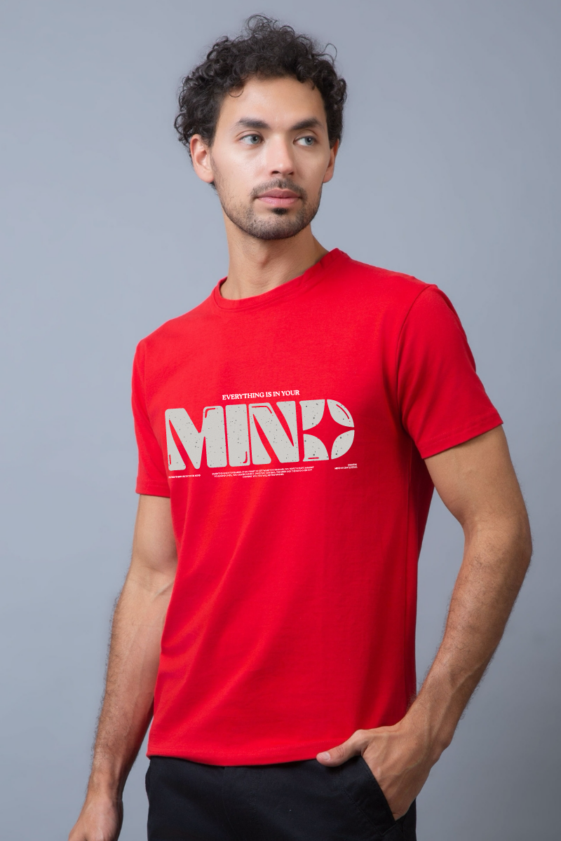 Mind Regular Fit Unisex Tee