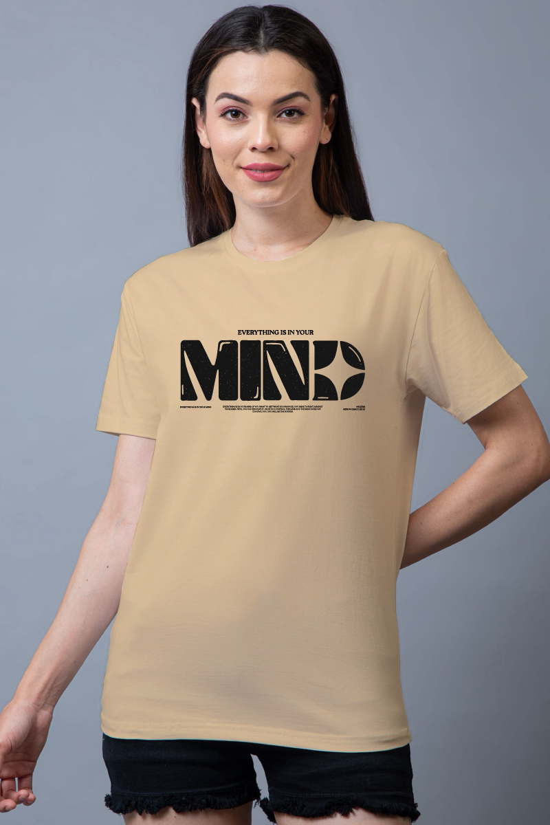 Mind Regular Fit Unisex Tee
