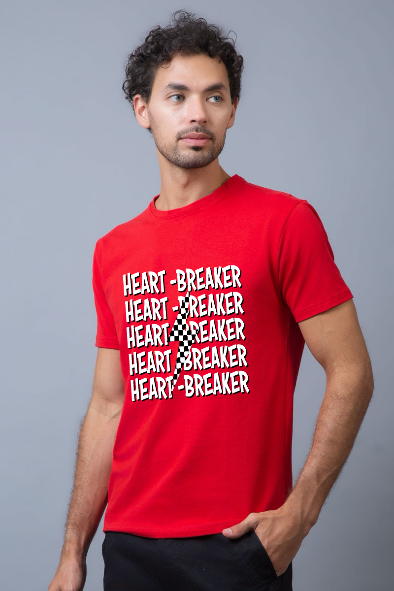 Heart Breaker Regular Fit Unisex Tee