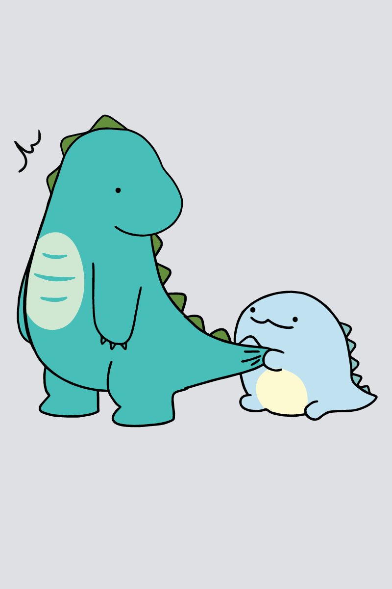 Dino Duo Couple Hoodies — Pack of 2
