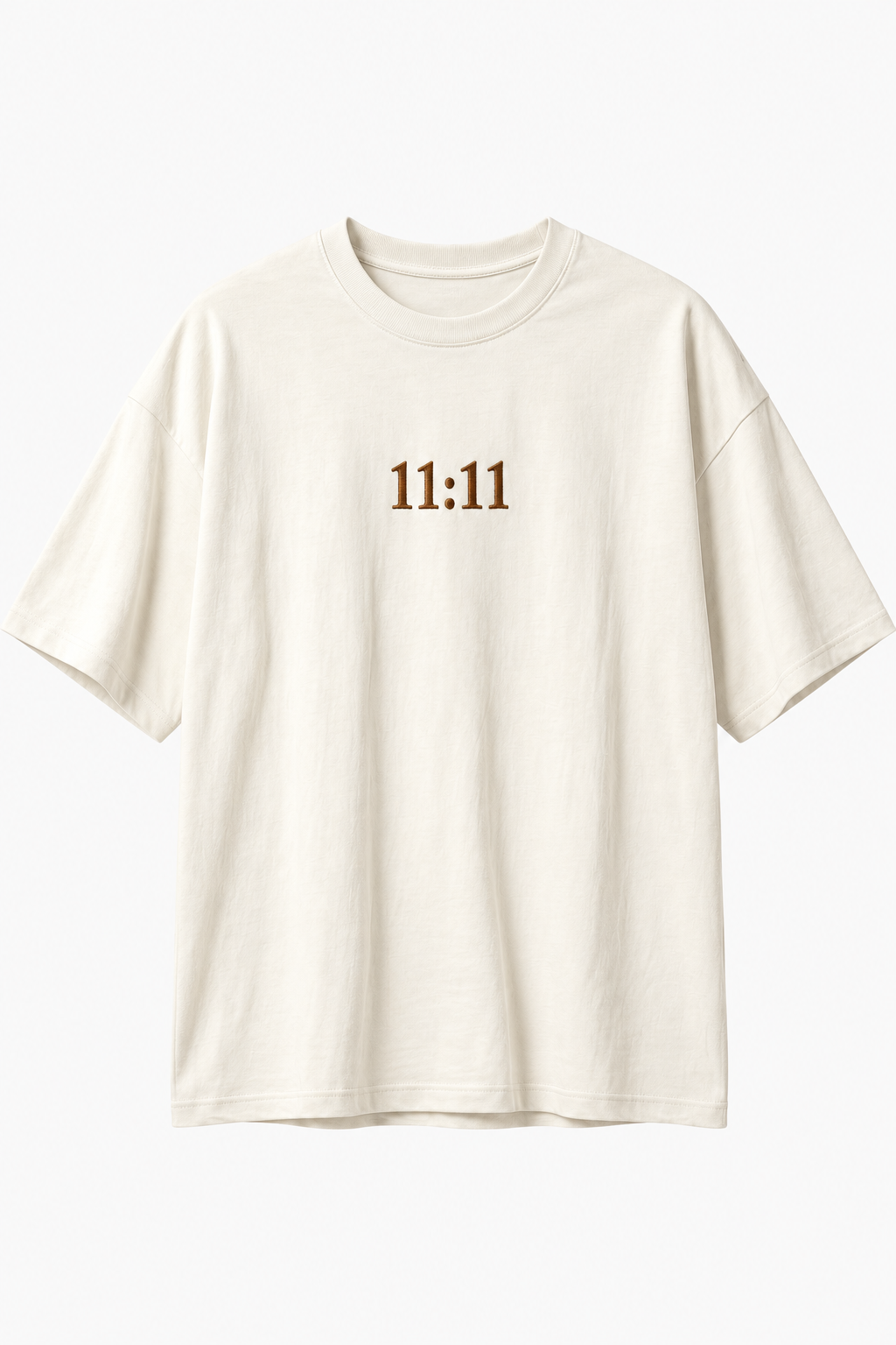 11:11 Embroided Oversized Tee