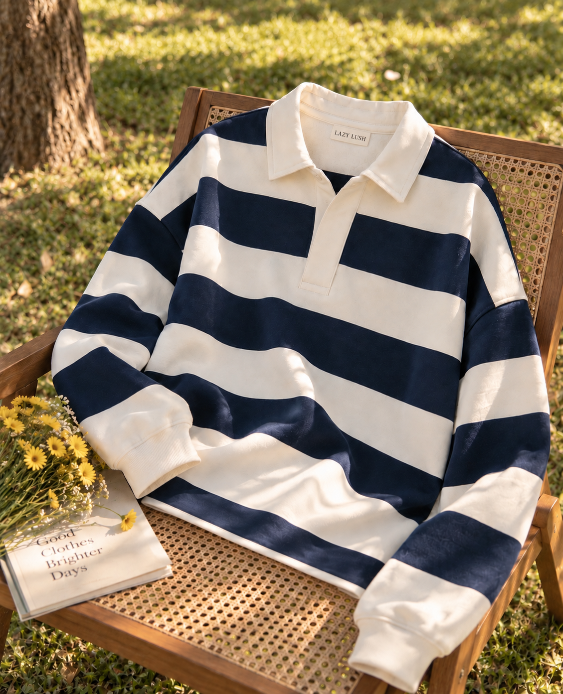 Rugby Stripe Sweatshirt