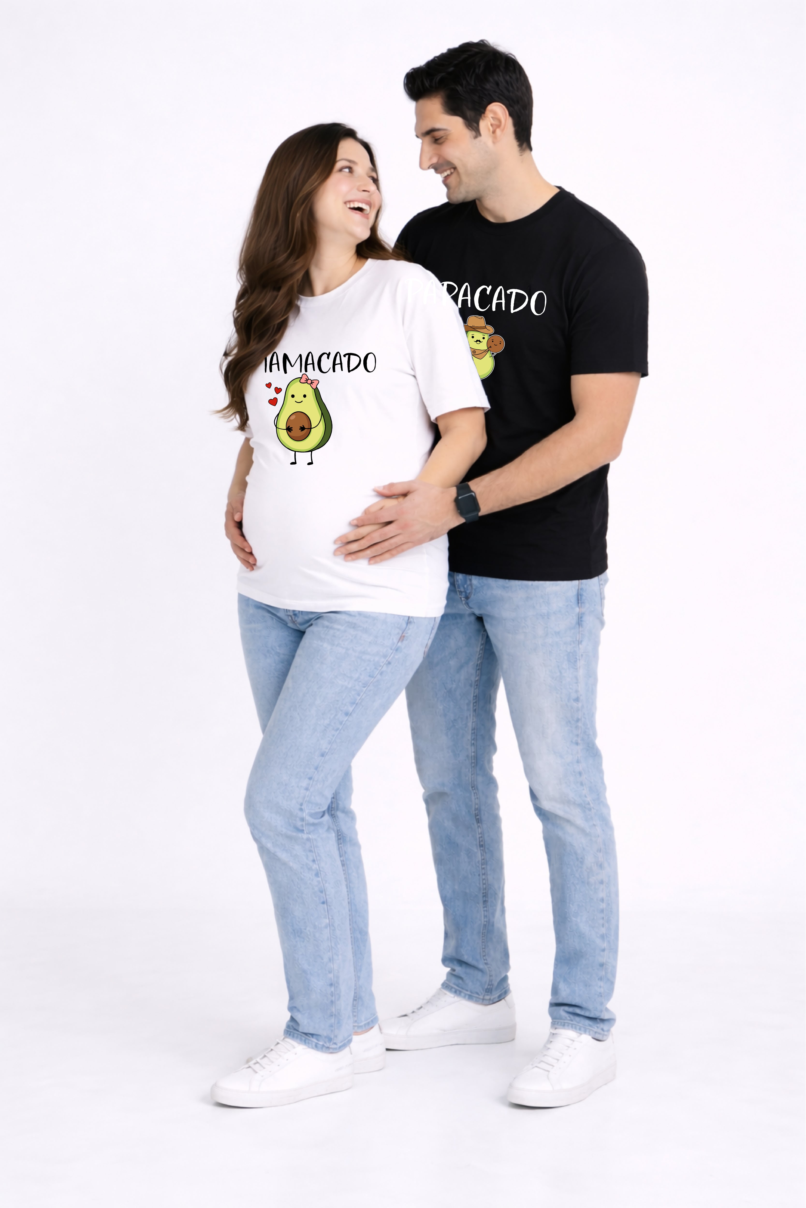 Mamacado Oversized Couple T-Shirts (Pack of 2)