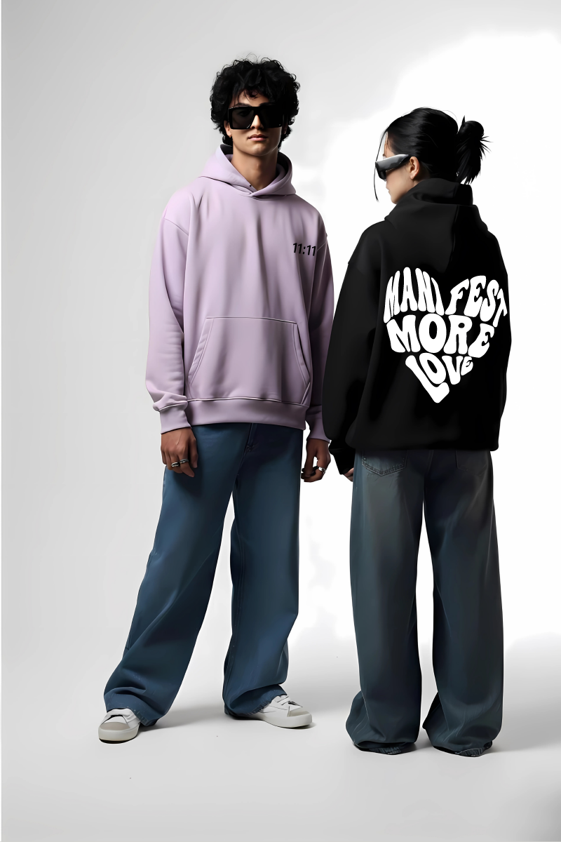 Manifest More Love Couple Hoodies — Pack of 2