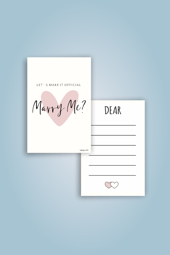 Marry Me? Greeting Card