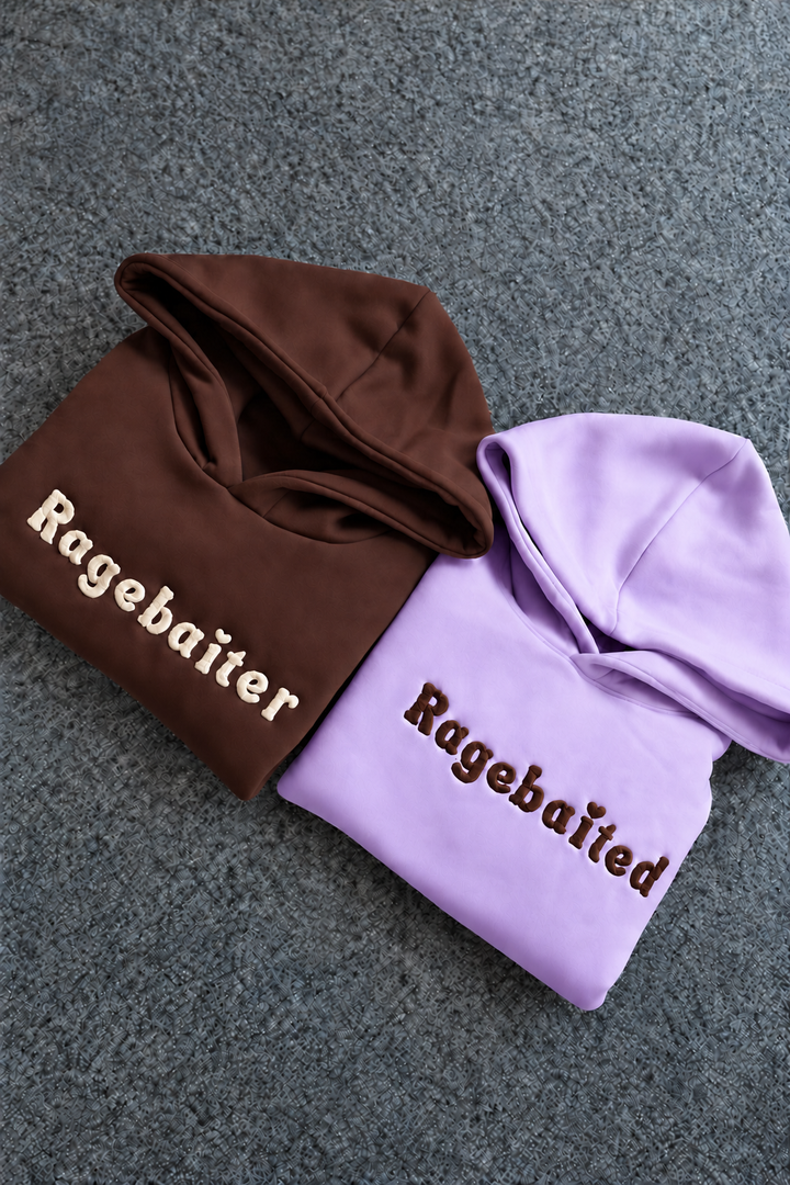 Embroided Raigbaited Couple Hoodies — Pack of 2