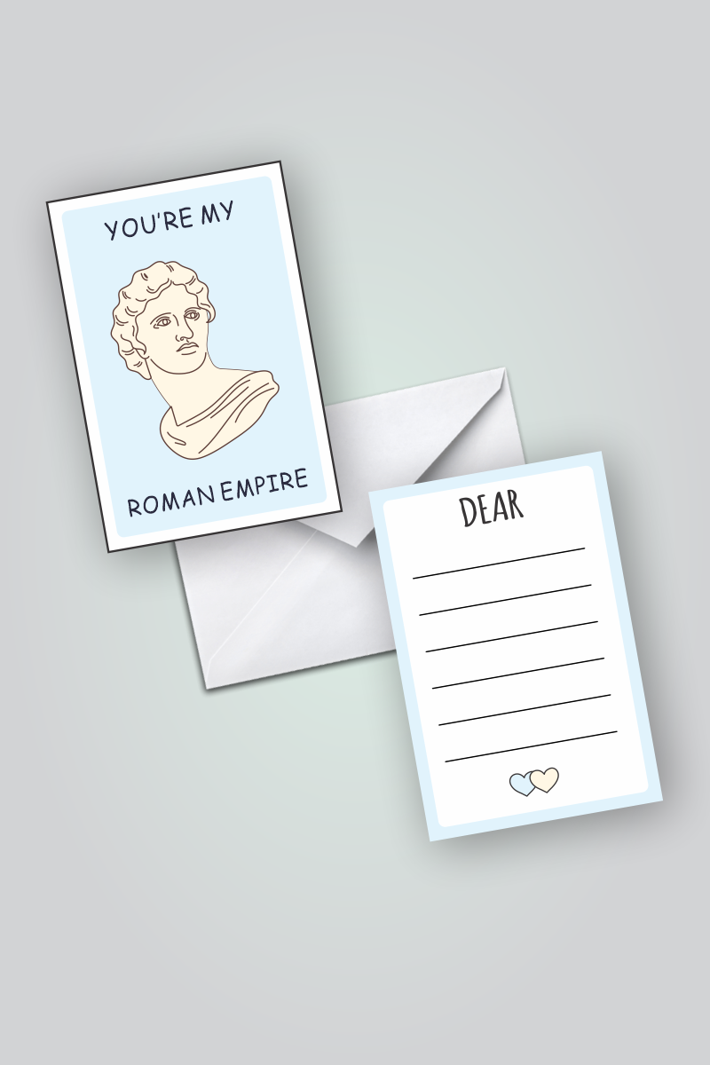 My Roman Empire Greeting card - Lazy Lush