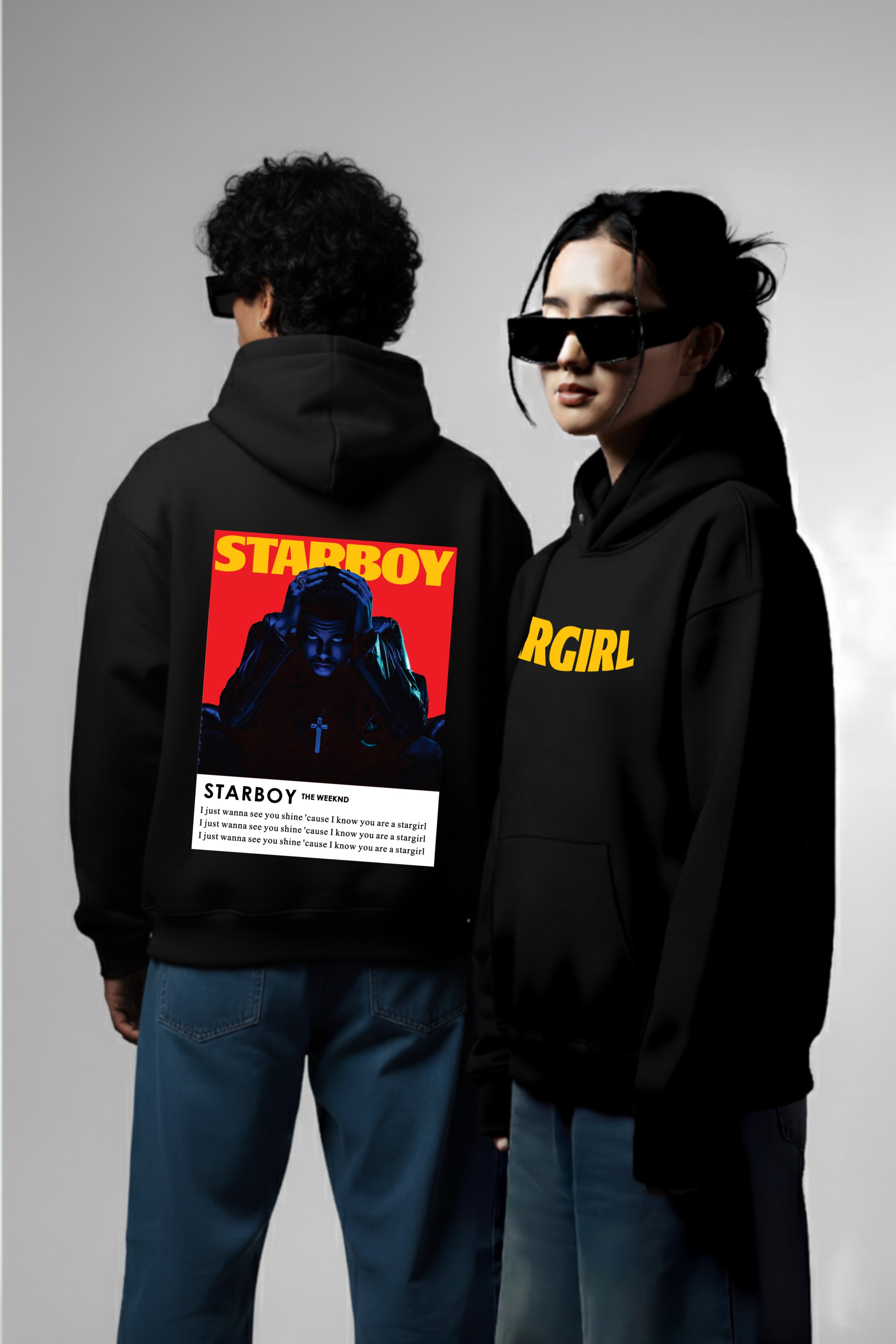Starboy & Stargirl Couple Hoodies — Pack of 2