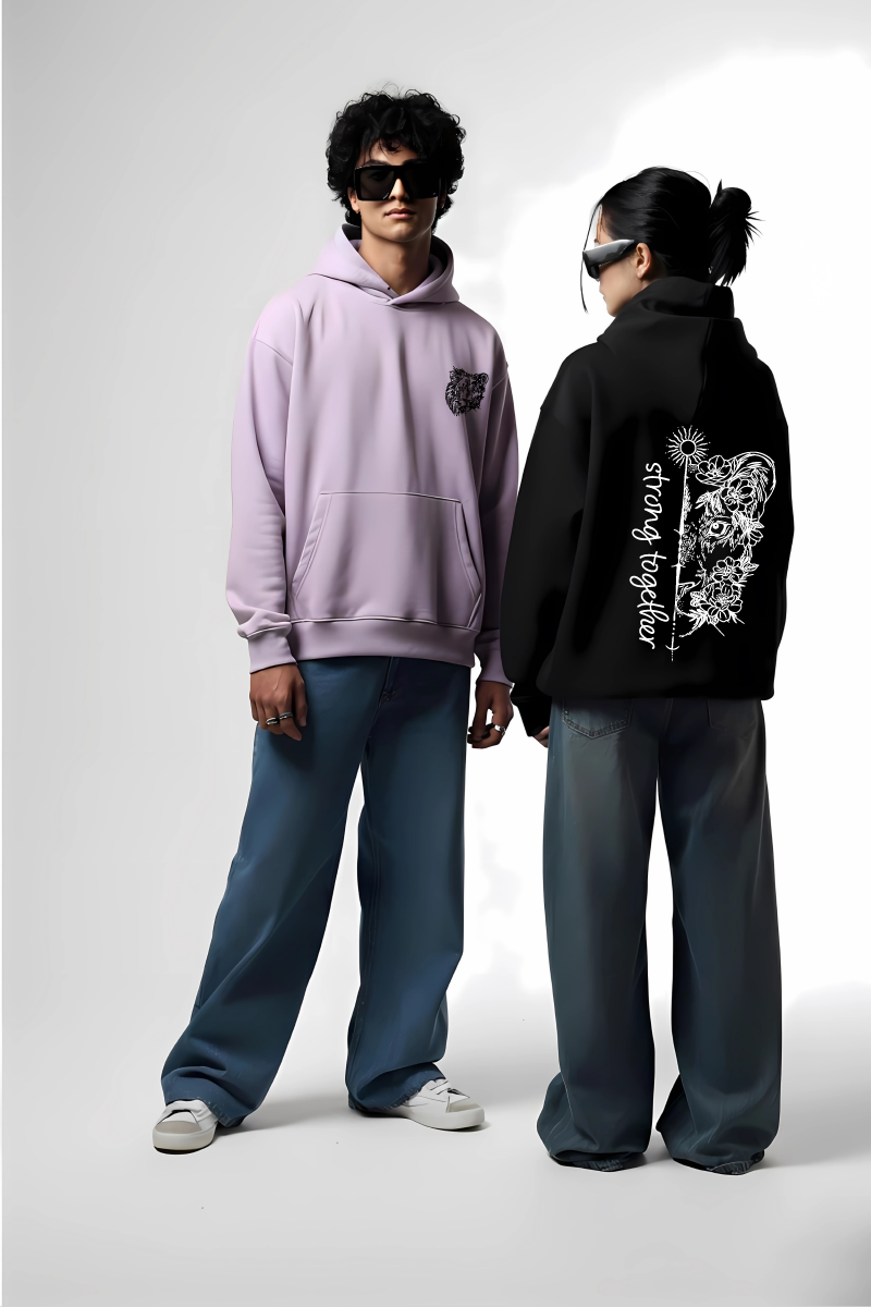 Strong Together Couple Hoodies — Pack of 2