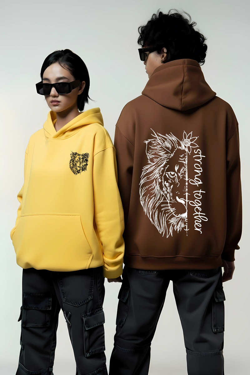 Strong Together Couple Hoodies — Pack of 2
