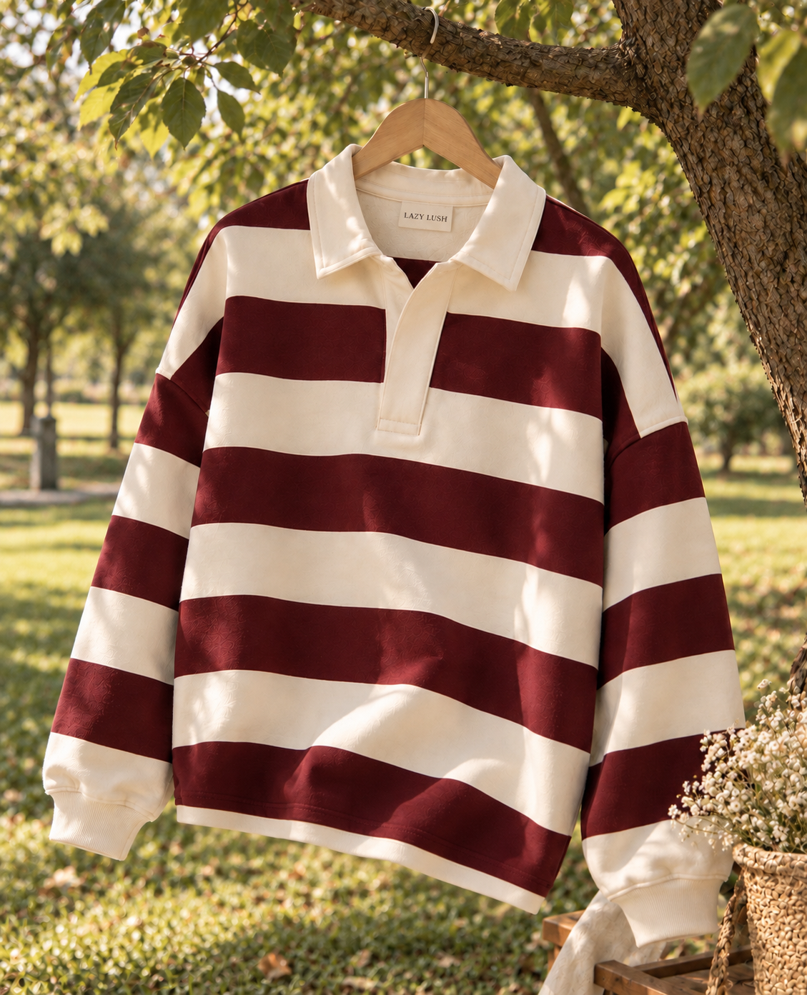 Rugby Stripe Sweatshirt