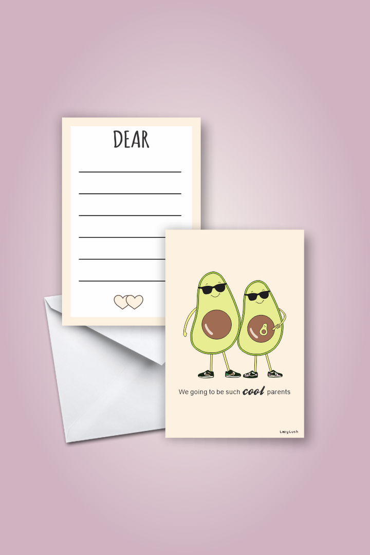 We Going to Be Such Cool Parents Greeting Card