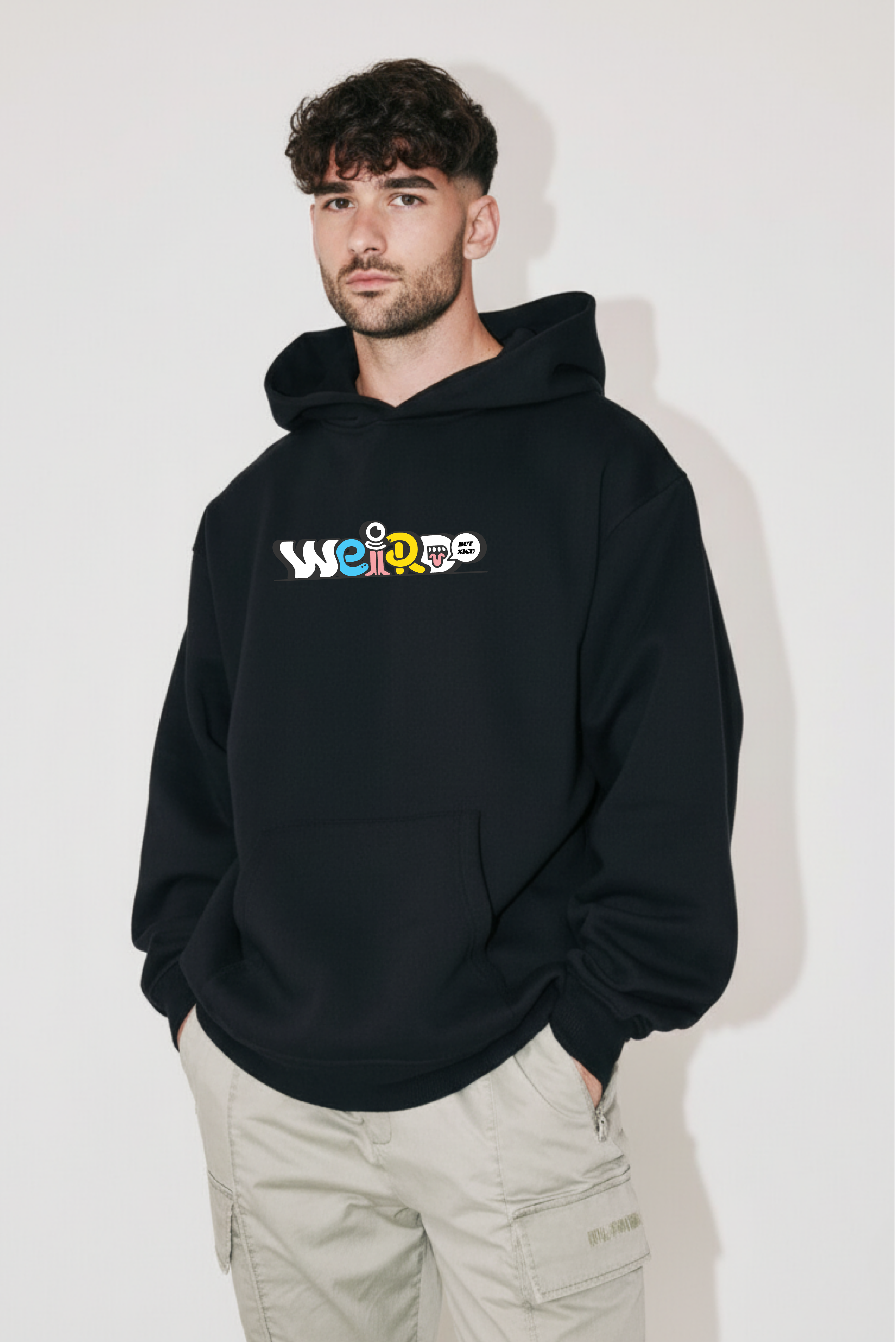 Weirdo Oversized Drop-shoulder Hoodie