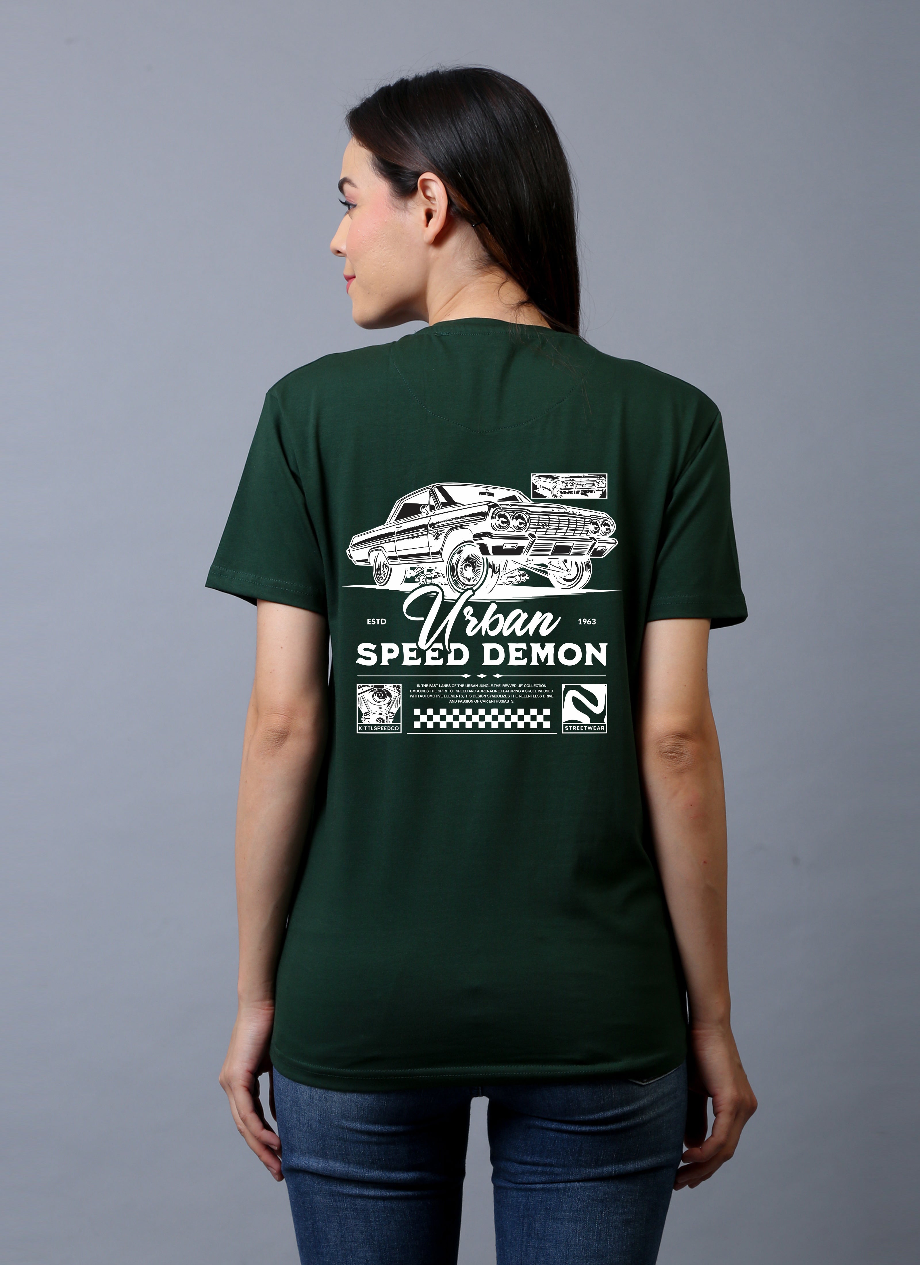 Urban Car Regular Fit Unisex Tee