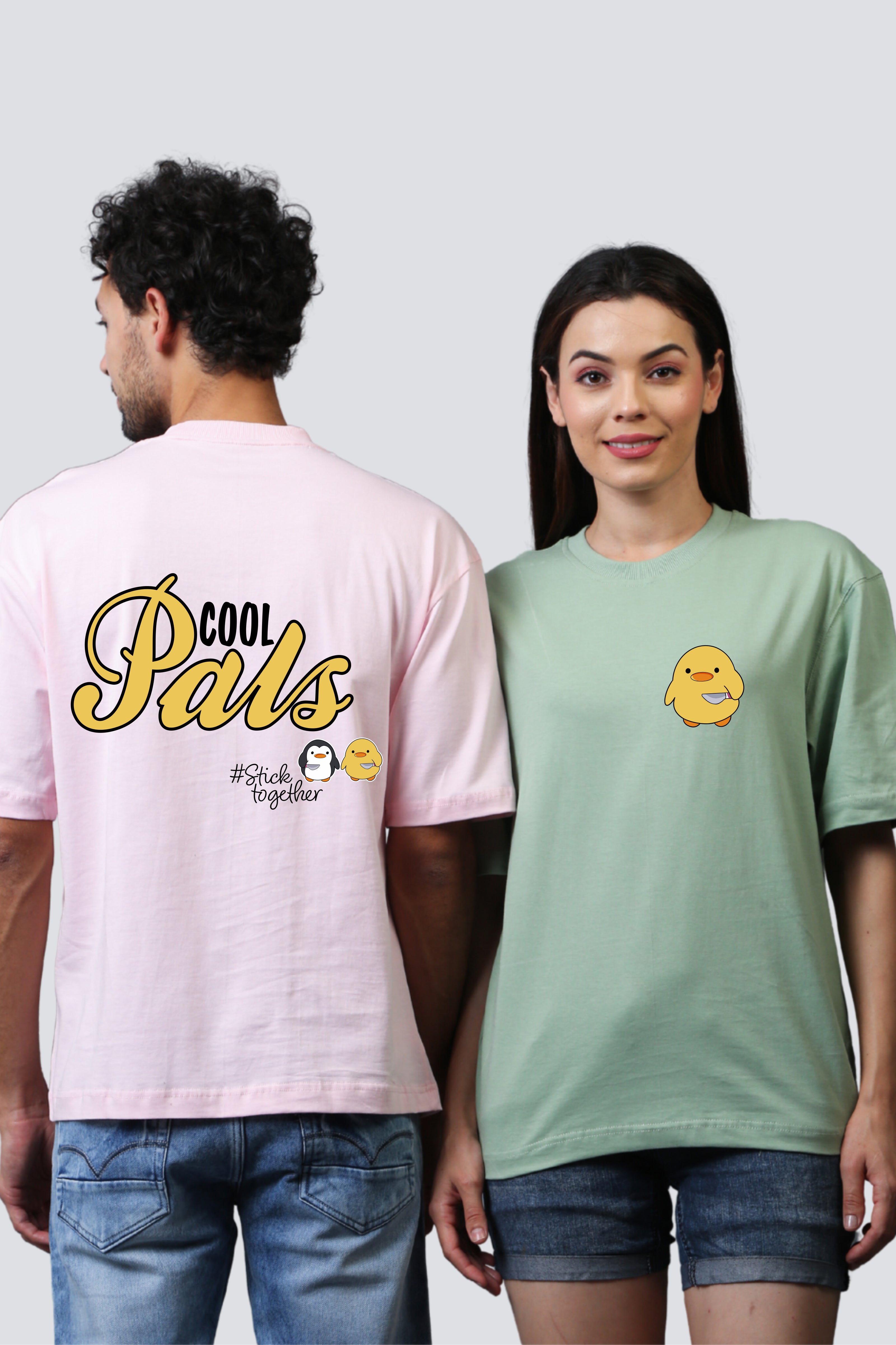 Cool Pals Oversized Tees - Pack of 2