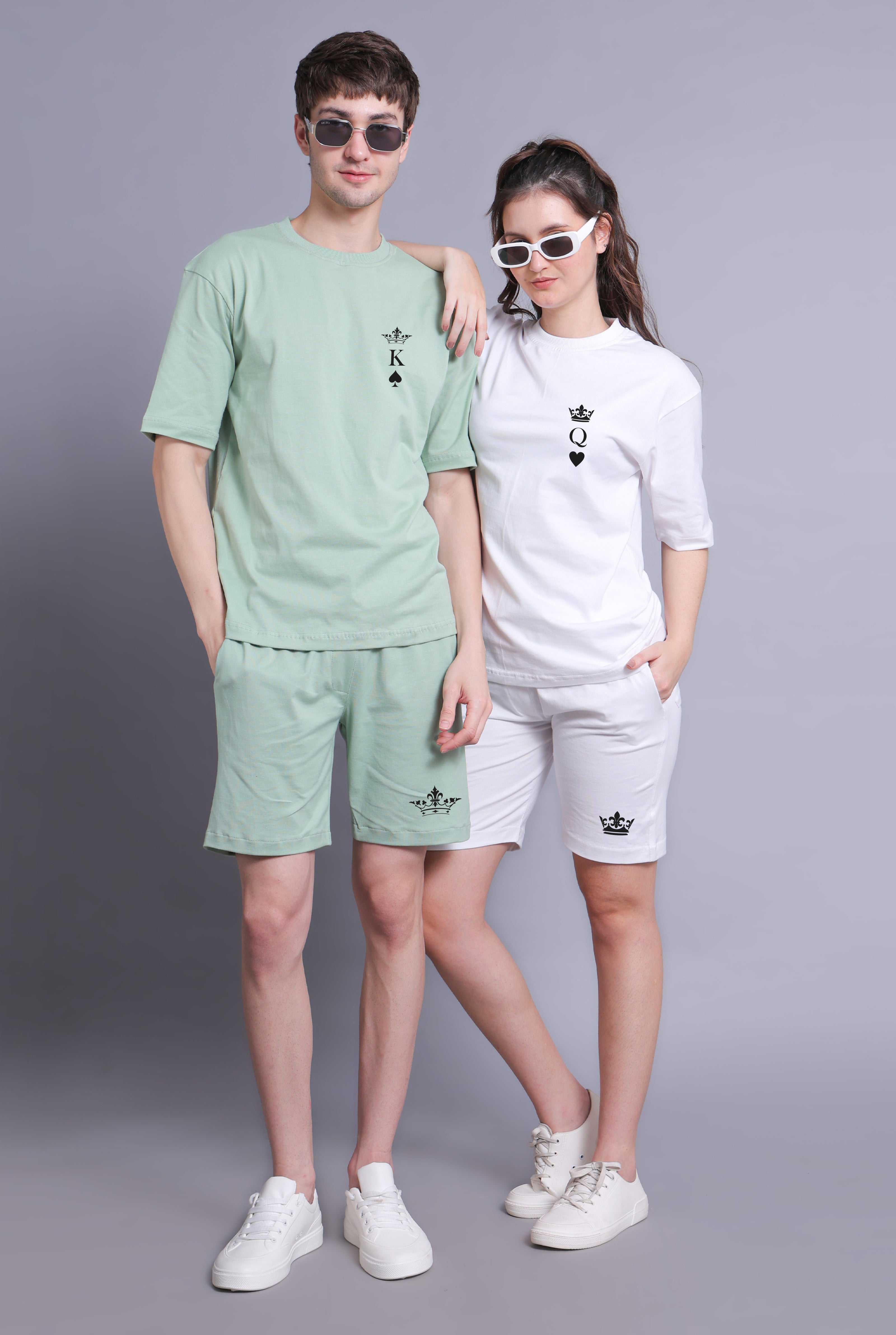 King & Queen Couple Co-Ord Sets (Pack of 2)