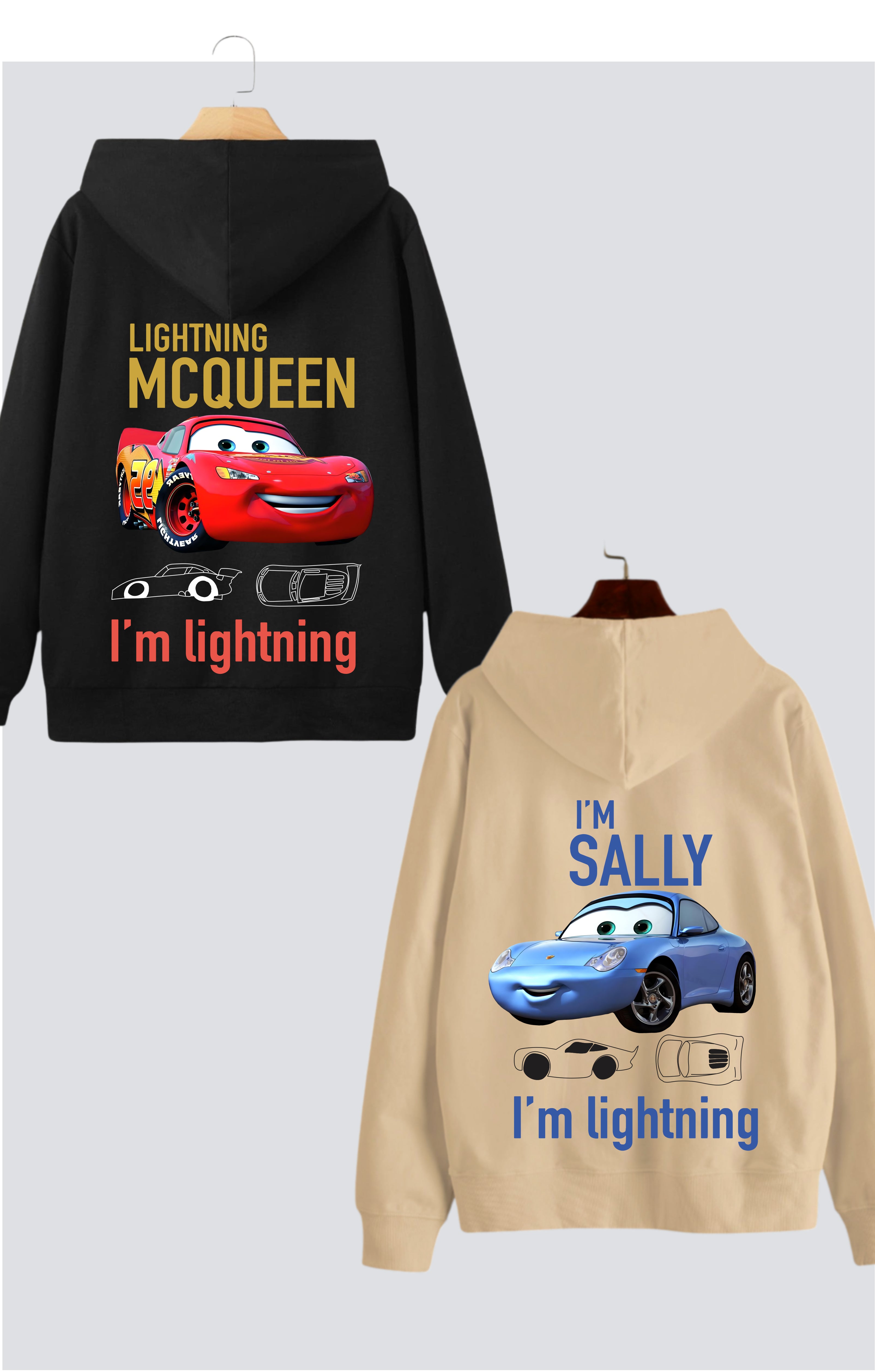 McQueen & McSally Couple Hoodies — Pack of 2