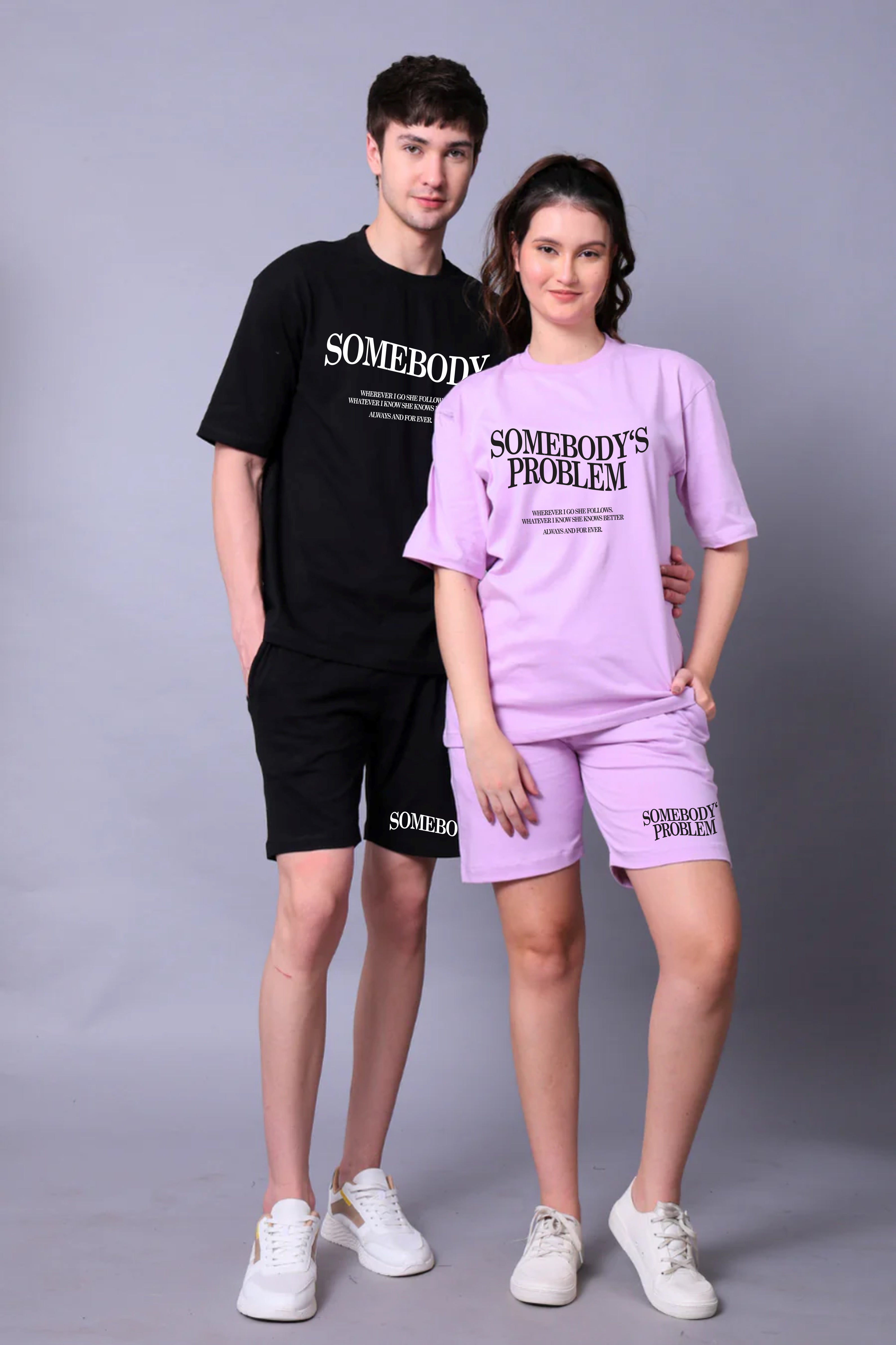 Somebody & Somebody's Problem Couple Co-Ord Sets (Pack of 2)