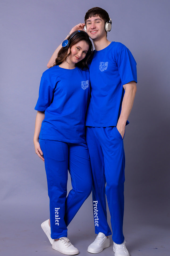 Strong Together Couple Co-Ord Set With Joggers (Pack of 2)