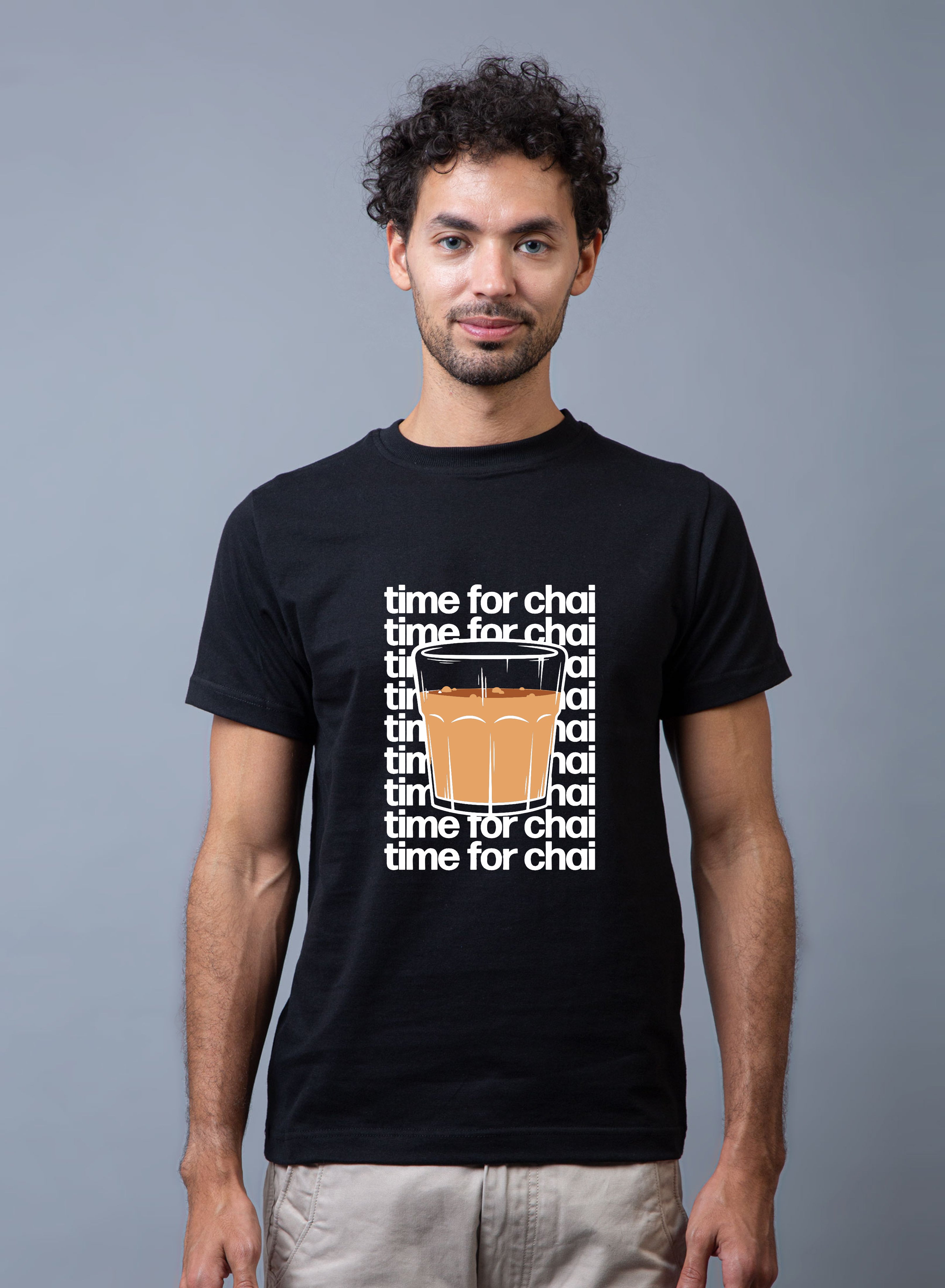 Time For Chai Regular Fit Unisex Tee