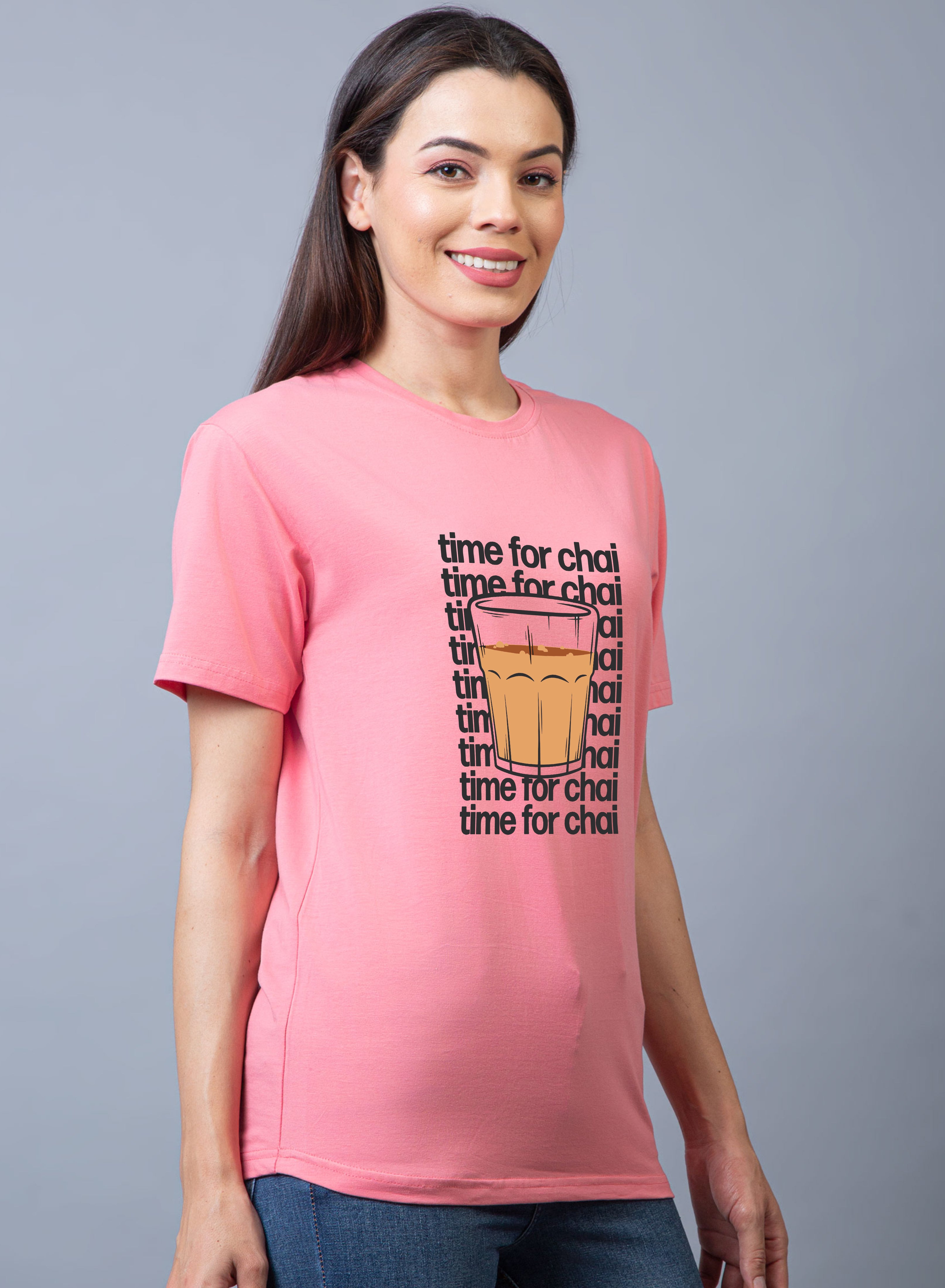 Time For Chai Regular Fit Unisex Tee