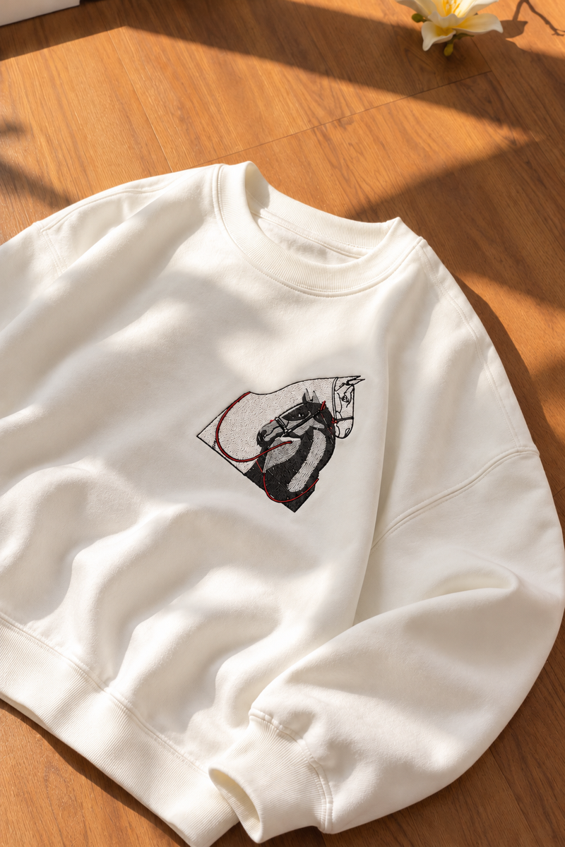 Embroidered Ride or Die Sweatshirt